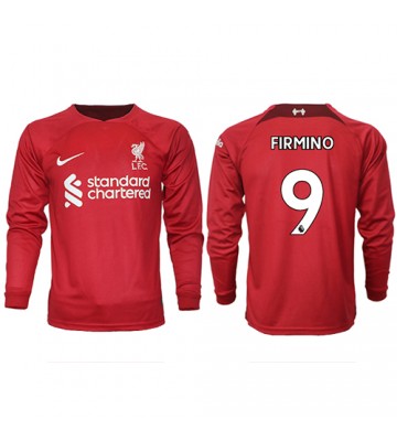 Liverpool Roberto Firmino #9 Hjemmedrakt 2022-23 Langermet